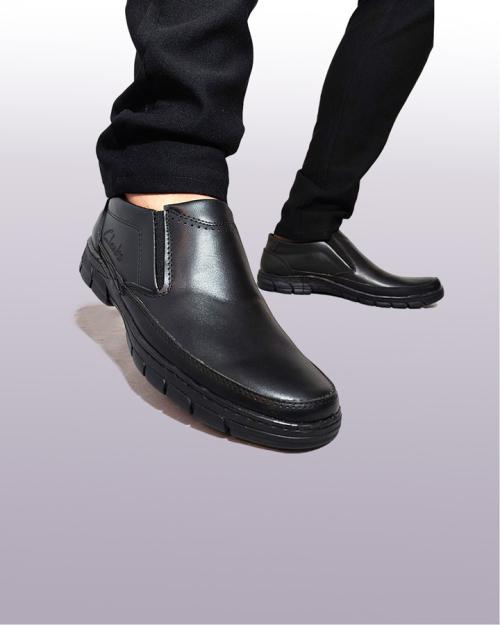 کفش مجلسی مشکی مردانه Clarks مدل 1400 